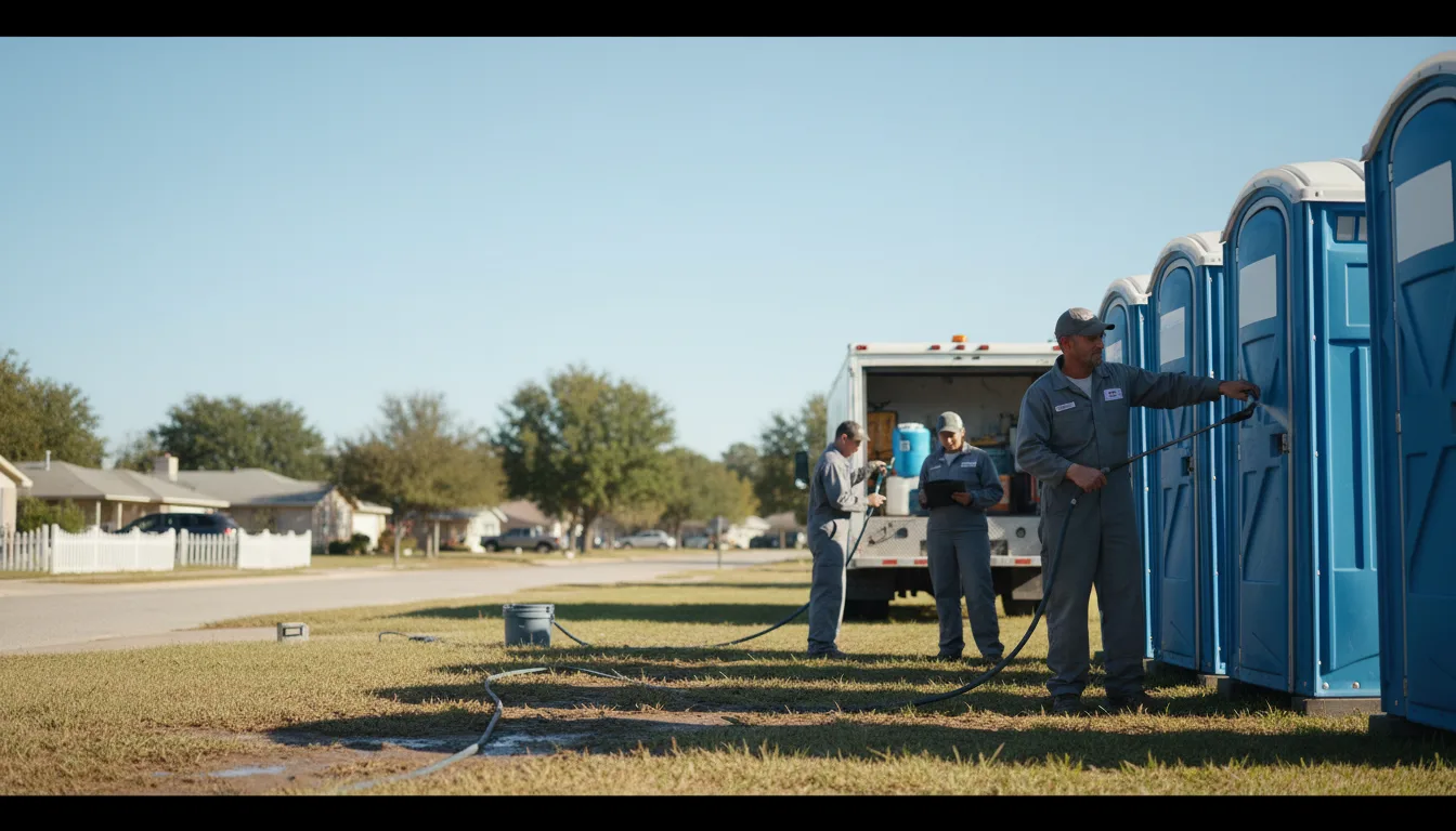 Long-Term Portable Toilet Rental in Ramsey, IN near me